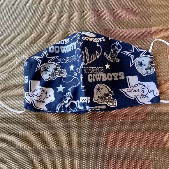 NFL Sports Team Cowboys Face Mask - Picture 2 of 5